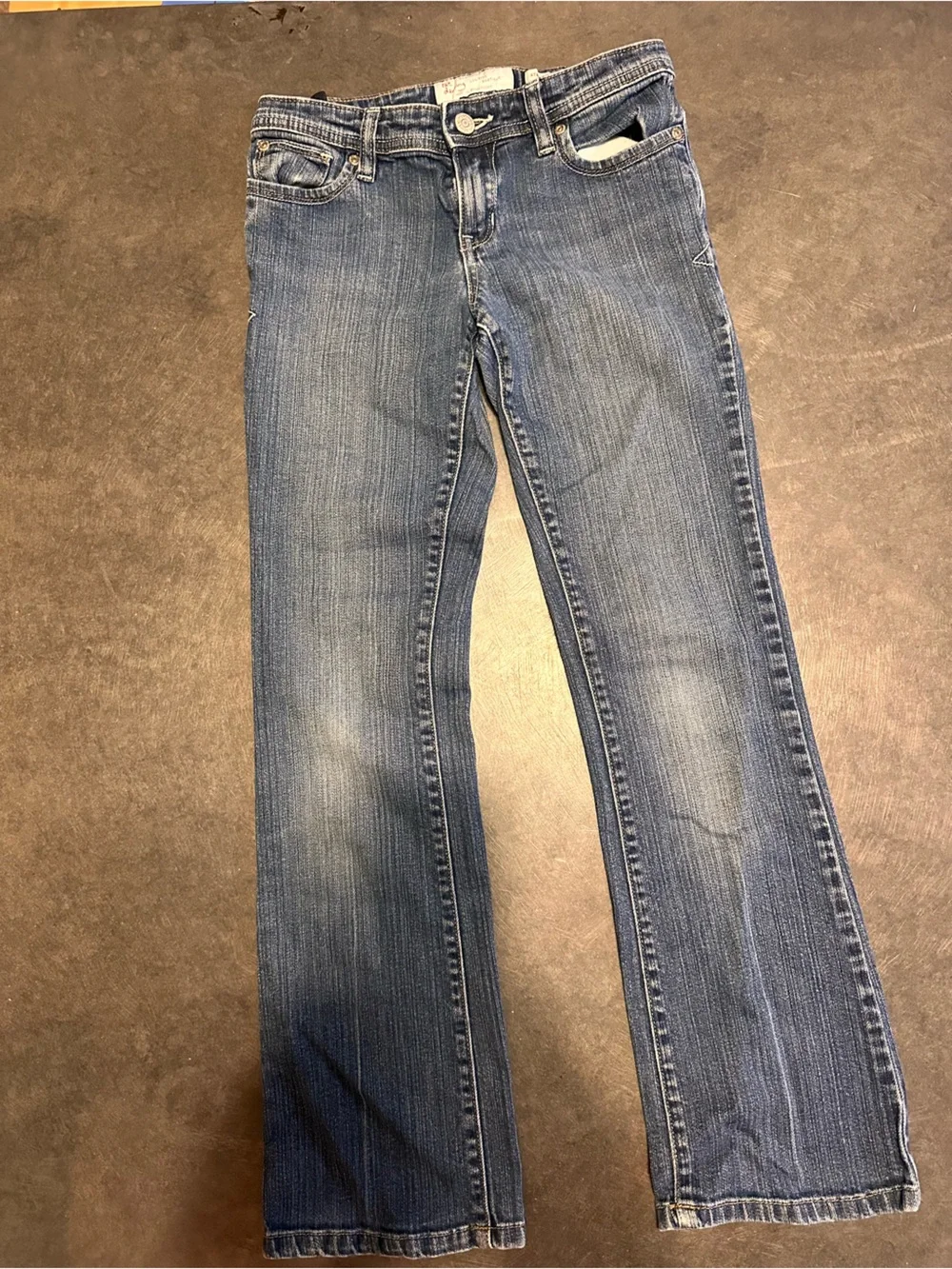Old Navy Stretch Low Rise Boot Cut girls size 12 Regular
